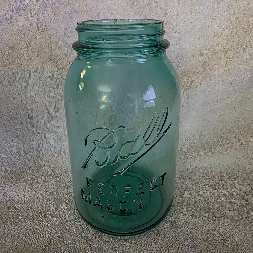 Blue Ball Mason Jars #4 and #8 - Picture 2 of 5